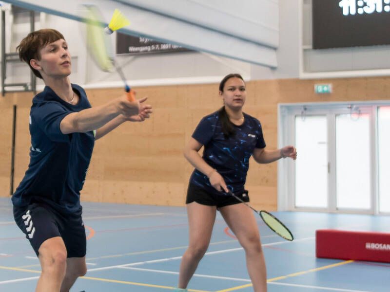 Badmintontoernooi ‘Zeewally Open’ zeer geslaagd.