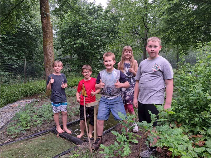 Kinderambassadeurs van de Natuur krijgen les over social media