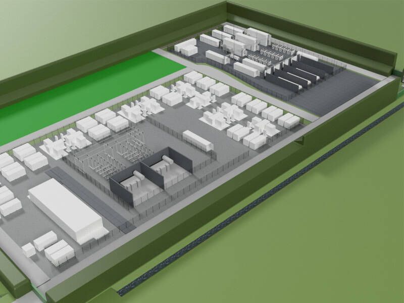 Windpark Zeewolde realiseert groen energiepark met batterijen en waterstoffabriek 