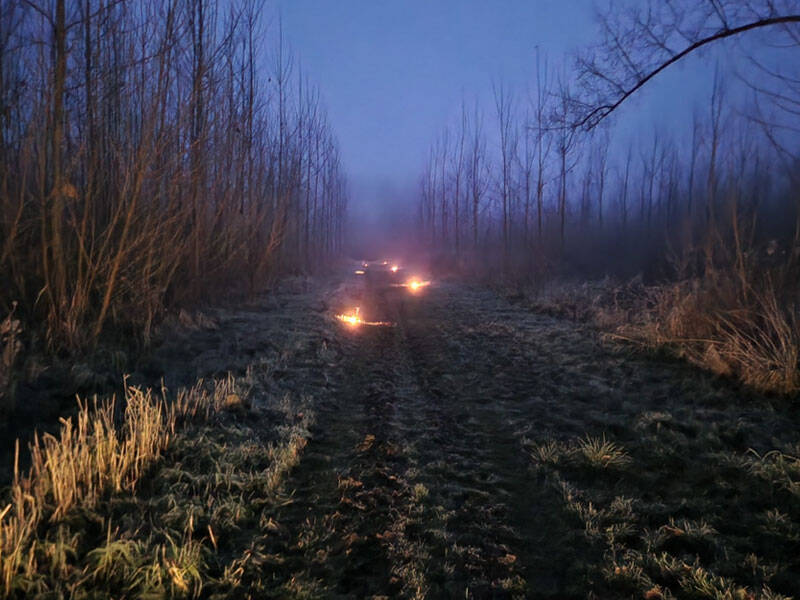 Lichtjeswandeling Horsterwold