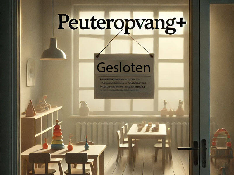 Peuteropvang+ gesloten