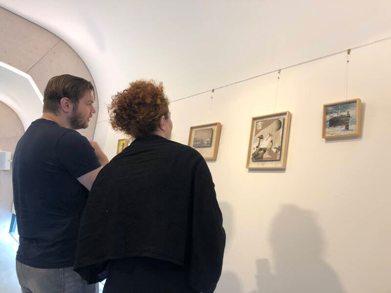 Collages, ook in 3D, in  Paviljoen de Verbeelding