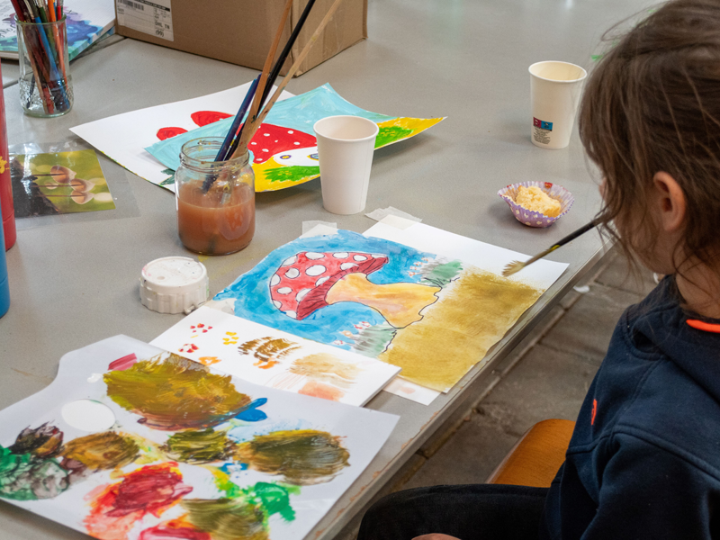 Paddenstoelen bij IVN Zeewolde