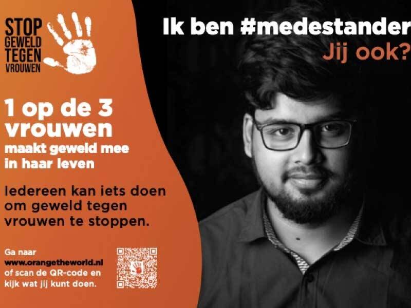 Stop geweld tegen vrouwen poster