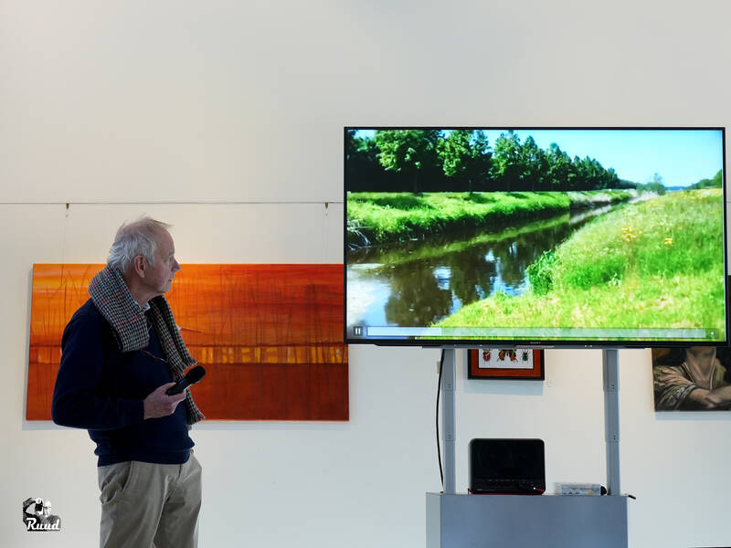 Presentatie van zijn plannen van het waterpark