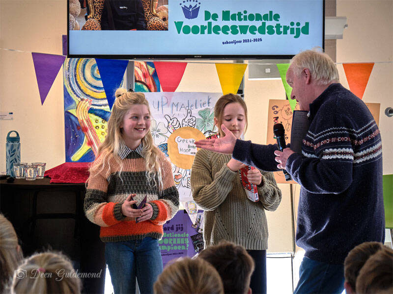 Madelief van der Wel wint Zeewoldense finale van Nationale Voorleeswedstrijd