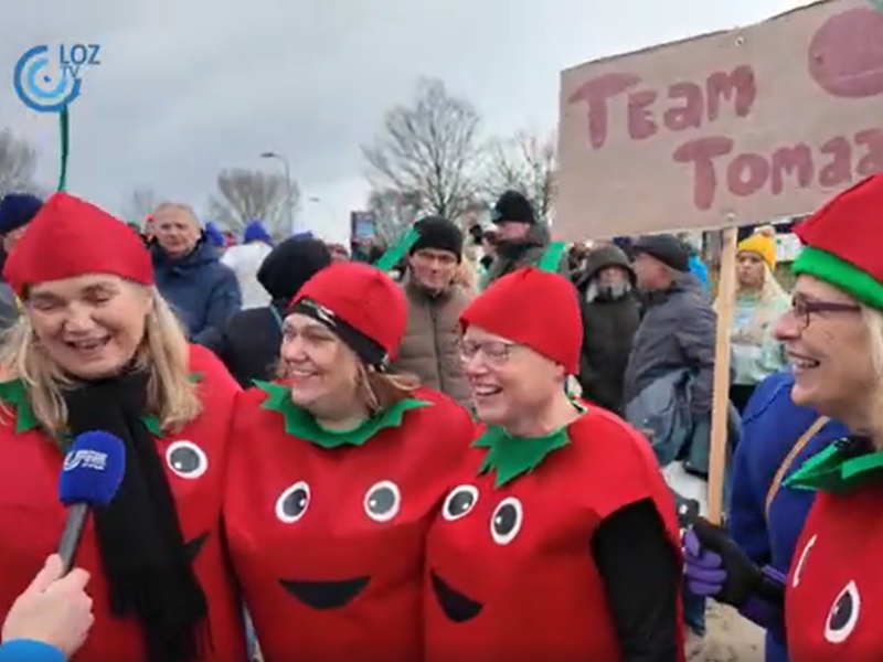 Bikkels trotseren ijskoud Wolderwijd bij Nieuwjaarsduik Zeewolde