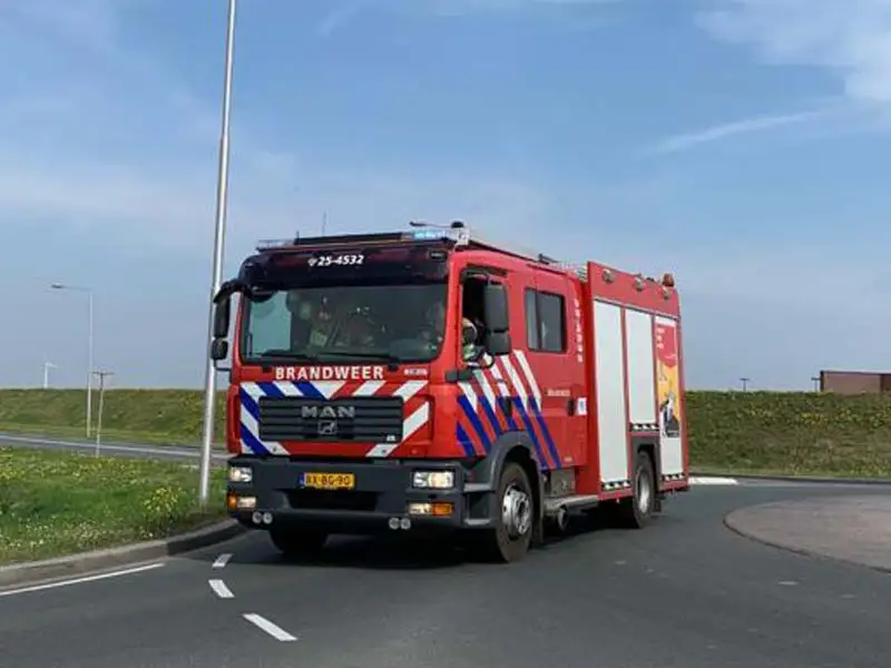 Explosie in transformatorstation aan de Bloesemlaan 