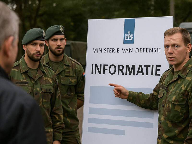 Defensie bereidt informeren van inwoners en bestuurders voor