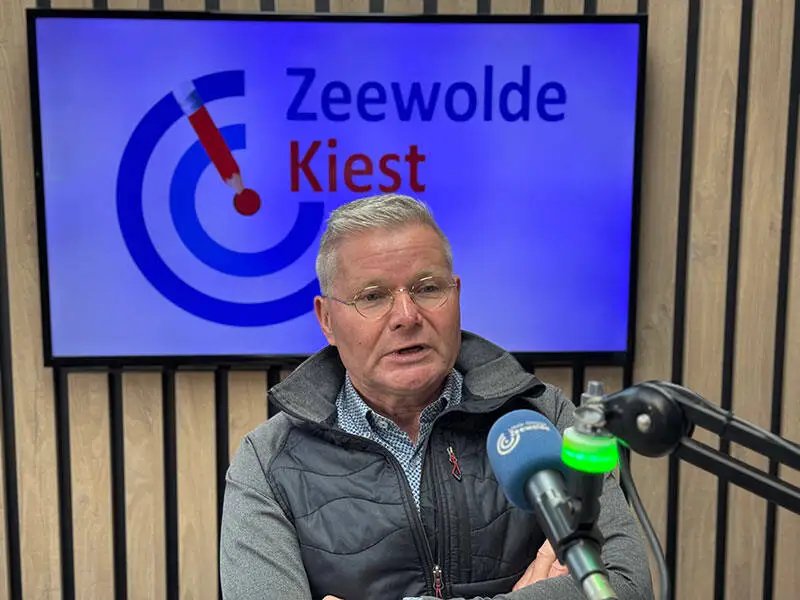 Voorzitter Johan van Peperzeel