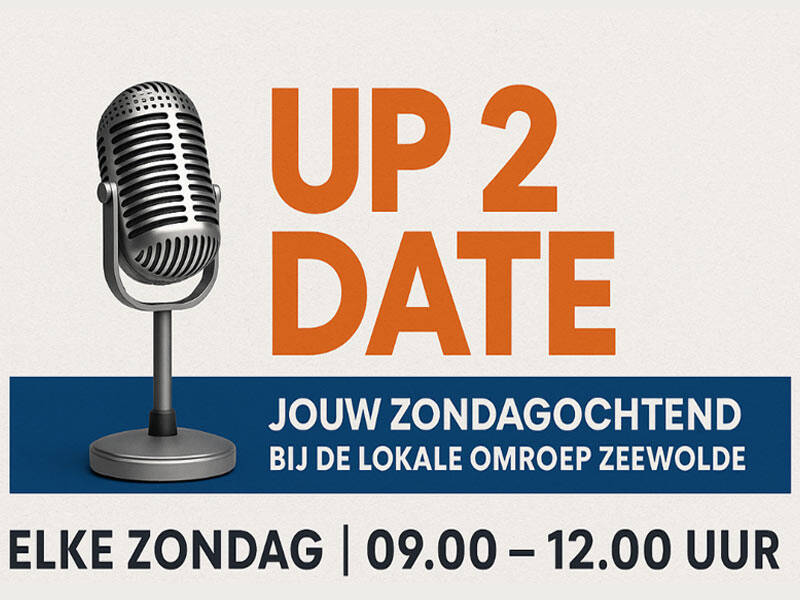 up 2 date je zondag morgen radio programma