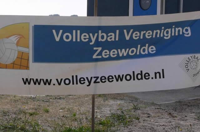 Sportieve winnaars bij Beach Volleyball